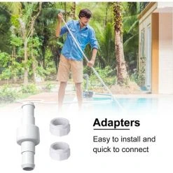 BARES Replacement D20/D-20 Hose Swivels, Pool Cleaner Hose Ball Bearing Swivel With Hose Nuts For 180 280 380 480 3900 -Poolreinigung Verkäufe 2022 59042486 5