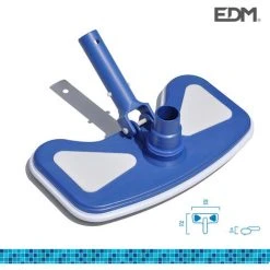 Manueller Poolreiniger Classic 29x24x4cm Farbe Blau Edm