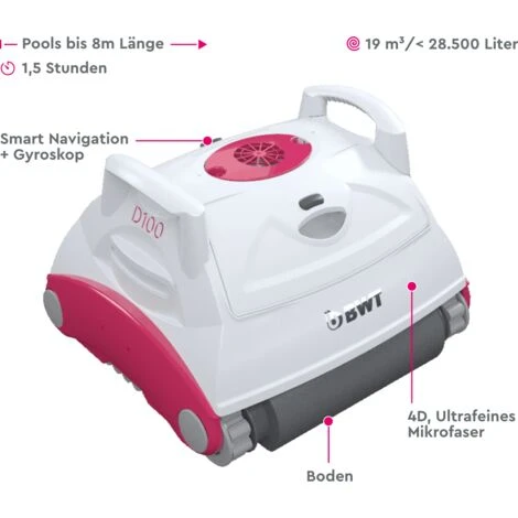 BWT Poolroboter D100 2 BWT Poolroboter D100 – Bild 2