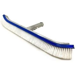 HIASDFLS Verstärkte Bürste Ca. 46 Cm - Aluminiumverstärkung - Schwimmbad I Becken I Reinigung I Zubehör I 46 Cm Verstärkt