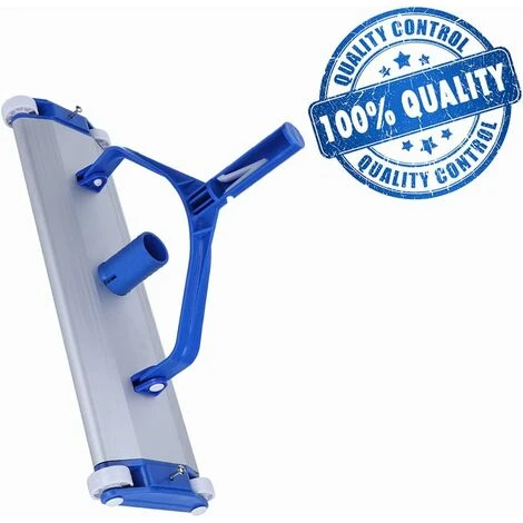 HIASDFLS 19-Zoll-Pool-Vakuumbürste, Pool-Vakuumbürste Aus Aluminiumlegierung, Schmutzsaugkopf, Für Oberirdische Und Unterirdische Pools 2 HIASDFLS 19-Zoll-Pool-Vakuumbürste, Pool-Vakuumbürste Aus Aluminiumlegierung, Schmutzsaugkopf, Für Oberirdische Und Unterirdische Pools – Bild 2