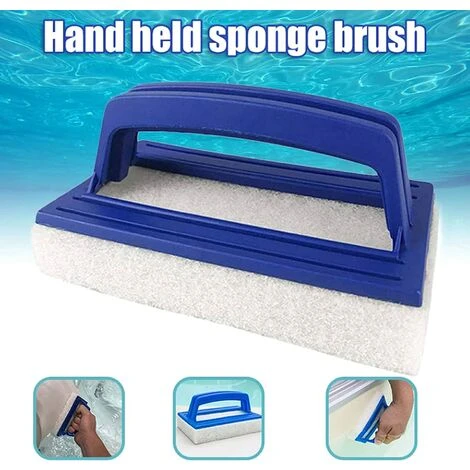 HIASDFLS Wasserleitungs-Schwammbürste, Mit Griff, Pool-Bodenwandbürste, Pool-Reinigungsbürste Für Schwimmbäder, Whirlpools, Spas, Springbrunnen, Boden, Badezimmer, Küche, 2 Stück 5 HIASDFLS Wasserleitungs-Schwammbürste, Mit Griff, Pool-Bodenwandbürste, Pool-Reinigungsbürste Für Schwimmbäder, Whirlpools, Spas, Springbrunnen, Boden, Badezimmer, Küche, 2 Stück – Bild 5