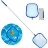 HIASDFLS Schwimmbecken-Kescher, Oberflächennetze Für Schwimmbäder Mit 47" 5-teiliger Aluminiumstange Zur Reinigung Von Schwimmbädern, Gartenteichen, Whirlpools, Spas – Springbrunnen-Aquarium