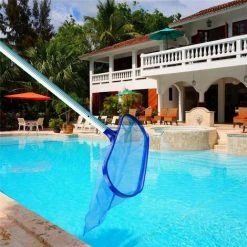 HIASDFLS Pool-Kescher, Oberflächen-Blattaufnahme, Reinigungsnetz, Pool-Kescher-Blattskimmer, Bodenkescher Mit Großer Kapazität Für Ihren Pool – Tiefennetzfischen -Poolreinigung Verkäufe 2022 59708746 5