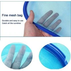 HIASDFLS Oberflächen-Kescher, Blattfang-Kescher, Pool-Oberflächen-Kescher Für Pools, Spas, Teiche Und Springbrunnen – Flaches Netz -Poolreinigung Verkäufe 2022 59708750 3