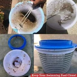 HIASDFLS 10er-Pack Pool-Skimmer-Socken, Poolfilter Pool-Skimmer-Socken Zum Fangen Von Baumblättern, Insekten, Haaren, Pollen, Öl – Weiß -Poolreinigung Verkäufe 2022 59708755 3