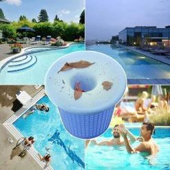 HIASDFLS 10er-Pack Pool-Skimmer-Socken, Poolfilter Pool-Skimmer-Socken Zum Fangen Von Baumblättern, Insekten, Haaren, Pollen, Öl – Weiß -Poolreinigung Verkäufe 2022 59708755 5