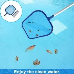 HIASDFLS Pool-Skimmer-Netz, Verstellbare Teleskopstange Aus Aluminium, Zum Schnellen Reinigen Von Schmutz Und Blättern Auf Und Im Boden, 48 Zoll -Poolreinigung Verkäufe 2022 59708760 5