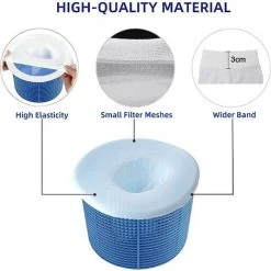 HIASDFLS (10 STÜCKE) Pool-Skimmer-Socken, Pool-Skimmer-Socken, Skimmer-Korb, Poolfilter, Filterschutz, Vorfilter Für Pool, Skimmer-Socken, Pool-Skimmer-Socken Für Filter -Poolreinigung Verkäufe 2022 59708768 3