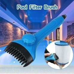 WERKZEUGE Whirlpool, Schwimmbad, Spa-Filterreinigungsbürste, Schwimmbad-Filterkartusche, Schwimmbad-Filterreiniger, 1 Stück, Blau -Poolreinigung Verkäufe 2022 60261246 5