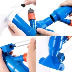 TINOR Poolreinigungs-Wartungsset Mit Teleskopstange, Teichsauger, Kescher 3-teiliges Poolreinigungsset Für Schwimmbäder -Poolreinigung Verkäufe 2022 60369985 5