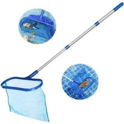 RHAFAYRE Oberflächen-Kescher, Kescher Zum Sammeln Von Blättern, Oberflächen-Kescher Für Schwimmbäder, Spas, Teiche Und Springbrunnen