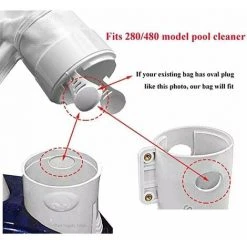 MIYA Bolsa De Larguero Ajustable De Alta Calidad Para Limpiador De Piscinas Polaris 280 O 480, Paquete De 2 7 MIYA Bolsa De Larguero Ajustable De Alta Calidad Para Limpiador De Piscinas Polaris 280 O 480, Paquete De 2 -Poolreinigung Verkäufe 2022 60766995 3