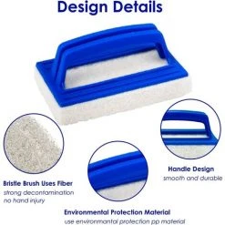 LIRIKA Cepillos De Esponja Para Piscina Cepillo De Esponja Cepillo Para Línea De Agua Limpieza De Piscinas Y Accesorios Limpiador De Línea De Piscina Apto Para Piscina, Cocina, Baño, Etc. 3 Piezas -Poolreinigung Verkäufe 2022 60767017 3