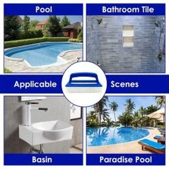 LIRIKA Cepillos De Esponja Para Piscina Cepillo De Esponja Cepillo Para Línea De Agua Limpieza De Piscinas Y Accesorios Limpiador De Línea De Piscina Apto Para Piscina, Cocina, Baño, Etc. 3 Piezas -Poolreinigung Verkäufe 2022 60767017 4