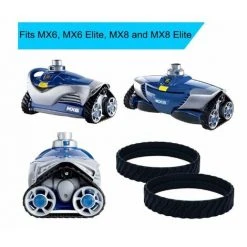 THSINDE Pool-Gürtelschiene Für Zodiac MX8 Mx6 Pool-Reinigungsreifen, 2er-Pack