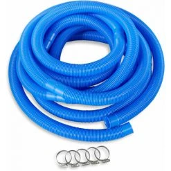 POOL TOTAL Schlauchset 12,00 M Ø 38mm + 5 Edelstahlschellen