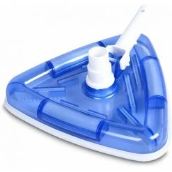 LIFCAUSAL Schwimmbecken-Saugkopf Mit Schwenkbarem Schlauchanschluss Und Clip-Griff Pool-Reinigungswerkzeuge Mit Flexibler Bürste Für Pooloberflächen Entfernt Schmutz Und Saubere Ecken