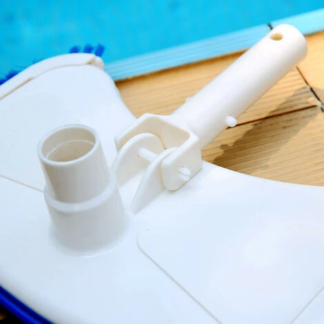 LIFCAUSAL Tragbarer Saugkopf Mit Seitenbürsten Schwimmbad Gebogener Saugkopf Poolwannen-Reinigungszubehör 4 LIFCAUSAL Tragbarer Saugkopf Mit Seitenbürsten Schwimmbad Gebogener Saugkopf Poolwannen-Reinigungszubehör – Bild 4