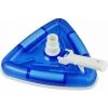 LIFCAUSAL Transparenter Dreieck-Pool-Vakuumkopf Inground Oberirdischer Pool-Vakuumbürstenkopf Spa-Vinyl-Pool-Vakuumaufsatz Mit Gewichteter Basis Und Bürsten