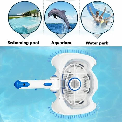 LIFCAUSAL Transparenter Pool-Vakuumkopf Inground Oberirdischer Pool-Vakuumbürstenkopf Spa-Vinyl-Pool-Vakuumaufsatz Mit Gewichteter Basis Und Bürsten 5 LIFCAUSAL Transparenter Pool-Vakuumkopf Inground Oberirdischer Pool-Vakuumbürstenkopf Spa-Vinyl-Pool-Vakuumaufsatz Mit Gewichteter Basis Und Bürsten – Bild 5