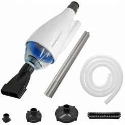 LIFCAUSAL Schwimmbecken-Vakuumkopf Saugkopf Flexibler Vakuumaufsatz Mit 5 M Schlauchreinigungswerkzeug Für Die Poolboden-Poolwand