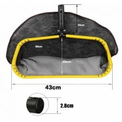 LIFCAUSAL Pool Skimmer Net Leaf Harke Catcher Mit Tiefmaschigem Skim Bag Wasserreiniger Für Swimmingpool Whirlpool Teichbrunnen -Poolreinigung Verkäufe 2022 63587179 5
