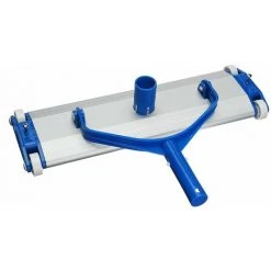 LIFCAUSAL 17,5-Zoll-Pool-Vakuumkopf Aus Aluminiumlegierung, Flexibler Vakuumbürstenkopf, Spa-Vinyl-Pool-Vakuumaufsatz Mit Rädern Und Bürsten Für Eingelassenes, Oberirdisches Schwimmbad