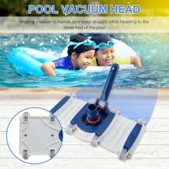 LIFCAUSAL Rechteckiger Pool-Vakuumkopf Inground Oberirdischer Schwimmbad-Staubsaugerkopf Spa-Vakuumaufsatz Mit Beschwerter Basis Und Rädern -Poolreinigung Verkäufe 2022 63587223 4