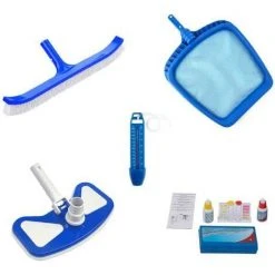 WELL2WELLNESS Pool Zubehör Set 4 Basic 5-teilig