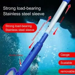 LIFCAUSAL Pool-Saugkopf Halbmond-Saugkopf Mit Bodenbürste, Pool-Saugkopf Mit Filtersack Mit Langer Teleskopstange -Poolreinigung Verkäufe 2022 63749156 4