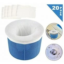 THSINDE Pool-Filtersocke, Pool-Skimmer-Socken, Pool-Filterkorb, Pool-Skimmer-Socken, Pool-Skimmer-Korb (20)