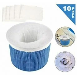 THSINDE Pool-Filtersocke, Pool-Skimmer-Socken, Pool-Filterkorb, Pool-Skimmer-Socken, Pool-Skimmer-Korb (10)