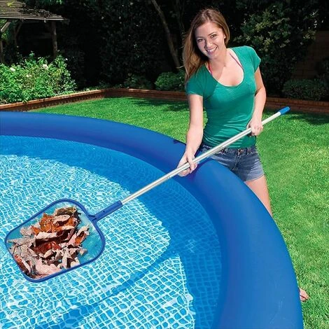 RHAFAYRE Schwimmbecken-Kescher, Oberflächen-Kescher Für Schwimmbäder, Boden-Kescher 1,2 M Pool-Skimmer-Kescher Mit Teleskopgriff, Reinigungs-Kescher Für Pool, Spa, Teiche 5 RHAFAYRE Schwimmbecken-Kescher, Oberflächen-Kescher Für Schwimmbäder, Boden-Kescher 1,2 M Pool-Skimmer-Kescher Mit Teleskopgriff, Reinigungs-Kescher Für Pool, Spa, Teiche – Bild 5