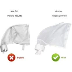 HEGUYEY Pool-Reinigungsbeutel Für Polaris 280 Oder 480, 2 Stück Nylon-Reißverschlussbeutel-Ersatz-Mehrzweck-Netzbeutel 7 HEGUYEY Pool-Reinigungsbeutel Für Polaris 280 Oder 480, 2 Stück Nylon-Reißverschlussbeutel-Ersatz-Mehrzweck-Netzbeutel -Poolreinigung Verkäufe 2022 64881612 3