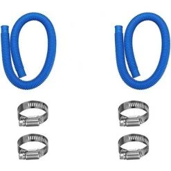 HEGUYEY 2 Stück Poolschlauch – Saugschlauch – Kompatibel Mit Oberirdischen Pools Von Intex Coleman. Kompatibel Mit Intex 603, 637 Filterpumpenmodellen