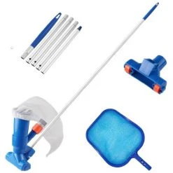 BEARSU Basic Pool Care Kit Saugkopf-Reinigungs-Skimmer-Kit Zubehör Für Pool-Reinigungswerkzeuge Poolboden-Schnellreinigung -Poolreinigung Verkäufe 2022 65101757 4