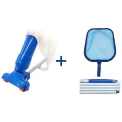 BEARSU Basic Pool Care Kit Saugkopf-Reinigungs-Skimmer-Kit Zubehör Für Pool-Reinigungswerkzeuge Poolboden-Schnellreinigung -Poolreinigung Verkäufe 2022 65101757 5