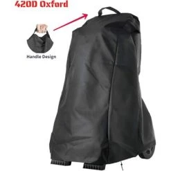 TINOR Abdeckung Für Poolroboter, Abdeckung Für Gartenroboter Mit Griff Und Kordelzug, Wasserdicht, 420D Oxford Black 56 * 66 * 107 Cm -Poolreinigung Verkäufe 2022 65265386 3