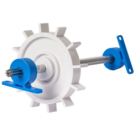 TINOR Hochwertige Anpassbare Turbine Mit Gezackter Welle Für Polaris 280 180. Antriebsriemenscheibe Auf Motorwelle. C86 Getriebewelle 2 TINOR Hochwertige Anpassbare Turbine Mit Gezackter Welle Für Polaris 280 180. Antriebsriemenscheibe Auf Motorwelle. C86 Getriebewelle – Bild 2