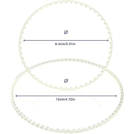 TINOR Ersatz-Kit Für Polaris 360 Und 380, Langlebiger Und Flexibler Poolreiniger, 2-teiliges Pool-Reinigungsband 2 TINOR Ersatz-Kit Für Polaris 360 Und 380, Langlebiger Und Flexibler Poolreiniger, 2-teiliges Pool-Reinigungsband – Bild 2