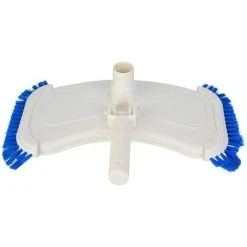 TINOR Schwimmbecken-Saugbürste, Griff Schwimmbecken-Saugbürste Flexibler Schwimmbecken-Saugnapf Pool-Saugkopf-Reiniger Oberflächenreinigungswerkzeug