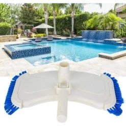 TINOR Schwimmbecken-Saugbürste, Griff Schwimmbecken-Saugbürste Flexibler Schwimmbecken-Saugnapf Pool-Saugkopf-Reiniger Oberflächenreinigungswerkzeug -Poolreinigung Verkäufe 2022 65268163 4