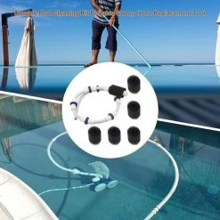 TINOR Kompletter Ersatz-Kehrschlauch, Pool-Kehrschlauch-Kit Ersetzen, Pool-Kehrschlauch-Kit Ersetzen Poolreiniger -Poolreinigung Verkäufe 2022 65268197 4