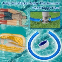 DONTODENT Ersatzschlauch Für Oberirdische PoolsZubehör Poolpumpe Ersatzschlauch -Poolreinigung Verkäufe 2022 65388080 5