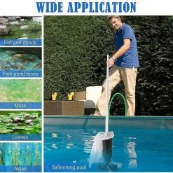 BENOBBY KIDS Tragbarer Pool-Staubsauger F��r Oberirdische Pools, Spa, Springbrunnen, Whirlpool, Whirlpool, Schwarz -Poolreinigung Verkäufe 2022 65686251 5