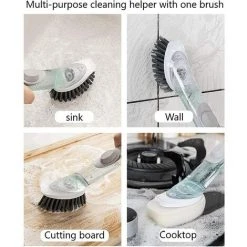 BENOBBY KIDS 1 Packung Austauschbare B��rsten Sp��lb��rsten-Nachf��llungen, 3-in-1-Schwamm- Und Borstenb��rsten Zum Geschirrsp��len, Einfache Reinigung Der K��chenb��rste (Grau) -Poolreinigung Verkäufe 2022 65692337 3