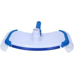 BENOBBY KIDS Deluxe-Pool-Staubsauger Mit Acht Unteren Borsten Und Vier Zus?tzlichen Seitlichen Borsten I Extra Schweres Modell I Pool-B��rste Mit Clip-Befestigung