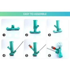 HELLO KITTY BAIN Verbesserter Mini-Pool-Spa-Jet-Staubsauger Mit Bürste, Beutel, 5-teiliger Teleskopstange Und Griff -Poolreinigung Verkäufe 2022 65954213 3