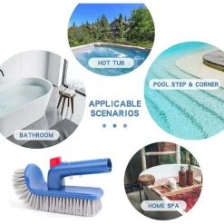 DONTODENT Stufen- Und Eck-Poolbürste, Rotierende Bürste Für Badezimmer, Boden, Wanne, Küche, Dusche, Whirlpool 9 DONTODENT Stufen- Und Eck-Poolbürste, Rotierende Bürste Für Badezimmer, Boden, Wanne, Küche, Dusche, Whirlpool -Poolreinigung Verkäufe 2022 66350465 5